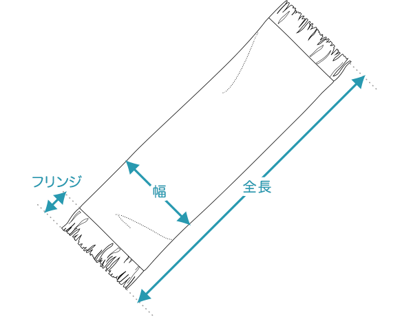 ブランドマフラーコピーのサイズ