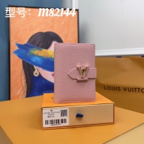 高品質スーパーコピールイ・ヴィトン ショート ピンク財布 M82144