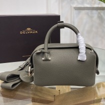 《大人気》DELVAUX コピー◆Cool Box Mini ソフトグレインレザー製 ハンドバッグ Dee10502