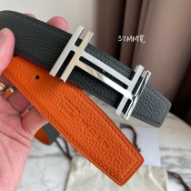 大人気!!新色エルメス ベルト 偽物☆ベルトバックル H オ カレ リバーシブルベルト 32mm erm78077