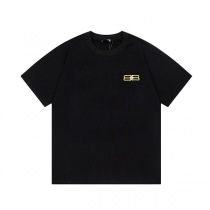 バレンシアガ BBロゴ プリント 半袖 Tシャツ コピー bab50960