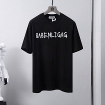 使い勝手良しバレンシアガ メンズ LOGO ミディアムフィット Tシャツ パロディ baf97377