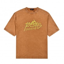 争奪戦【バレンシアガ】ParisロゴプリントTシャツコピー☆Medium Fit bam93763