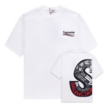 バレンシアガ シュプリーム コピー Sロゴ プリント Tシャツ bar02363