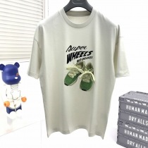 【日本未発売】バレンシアガ ロゴ入りコットンTシャツ コピー baw34853