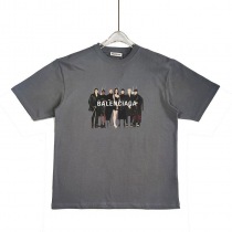 【日本未発売】リアルバレンシアガ Tシャツ 偽物 グレー bax82470
