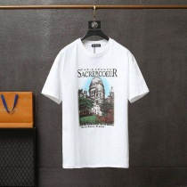 一目惚れ♪バレンシアガ クルーネック Tシャツ コピー SACRE COEUR ホワイト baz66910