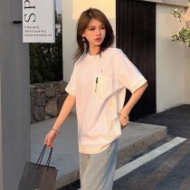 《大人気》ディオール×サカイコピー★ホワイト オーバーサイズTシャツ 213J642A0554_C080