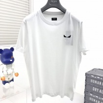 春夏新作 フェンディモンスター ロゴ コピー クルーネック Tシャツ fec07067