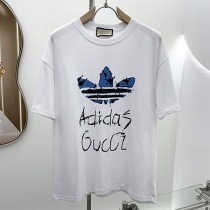 送料込 adidas x グッチ コットン Tシャツ スーパーコピー gui13594