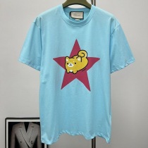 【大特価】グッチ×Kawaii コピー キャットプリント Tシャツ gup59765