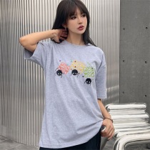 春夏新作ロエベ×ジブリ コピー ススワタリ アナグラム Tシャツ (コットン) S928Y22J01