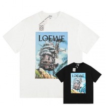 ★日本!!人気！ロエベ アナグラム プリント Tシャツ スーパーコピー loa38175