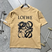 送料無料☆ロエベ★アナグラムバイカラーコットンTシャツ 偽物★ loh13059