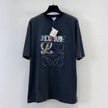 稀少 ロエベ アナグラム プリント Tシャツ コピー loo07613