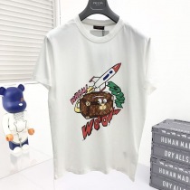 人気No1★​ルイヴィトン☆ジャカードダック クルーネック Tシャツ コピー vup61920