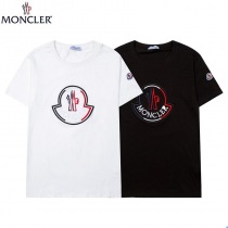 関税なしモンクレール ビッグロゴ Tシャツ 偽物 2色 mon13603