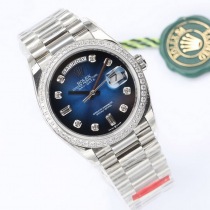 セール新作 ロレックス 腕時計 偽物 デイデイト ブルーグラデーション 36mm rou71565